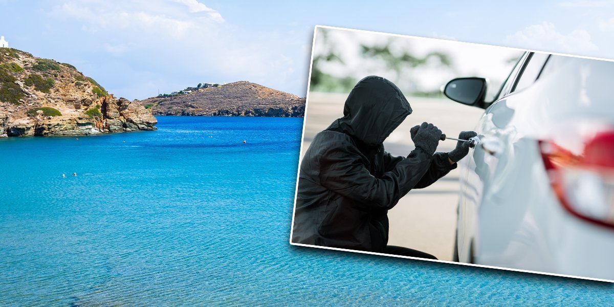 Turisti u Grčkoj na meti lopova: Evo šta da radite ako vam obiju automobil