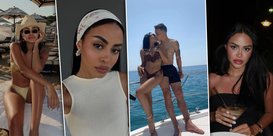 Atraktivna meleskinja očarala srpskog fudbalera: Od njene egzotične lepote zastaje dah (FOTO GALERIJA)