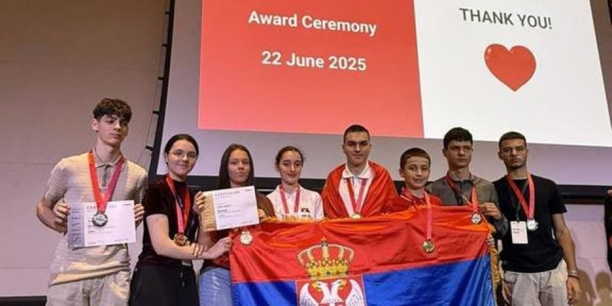 Zlatna deca: Mladi srpski matematičari  osvojili osam medalja na olimpijadi u Singapuru