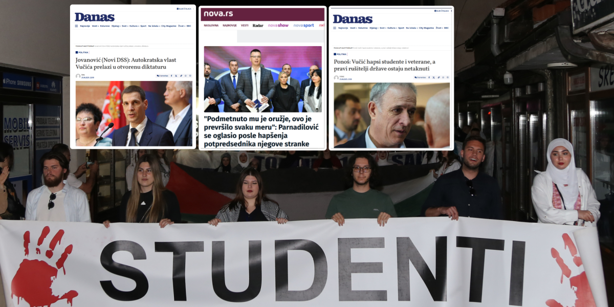 Specijalna operacija "Čistač"! Tajkunski mediji u punoj ofanzivi: Teroristički planovi blokadera su za njih kafanske priče