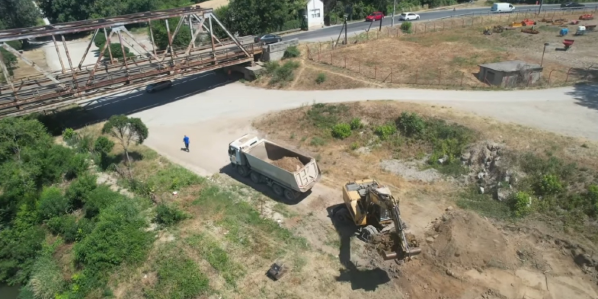 Pontonski most preko Velike Morave od 5. jula, a autobusi i kamioni voze drugom trasom