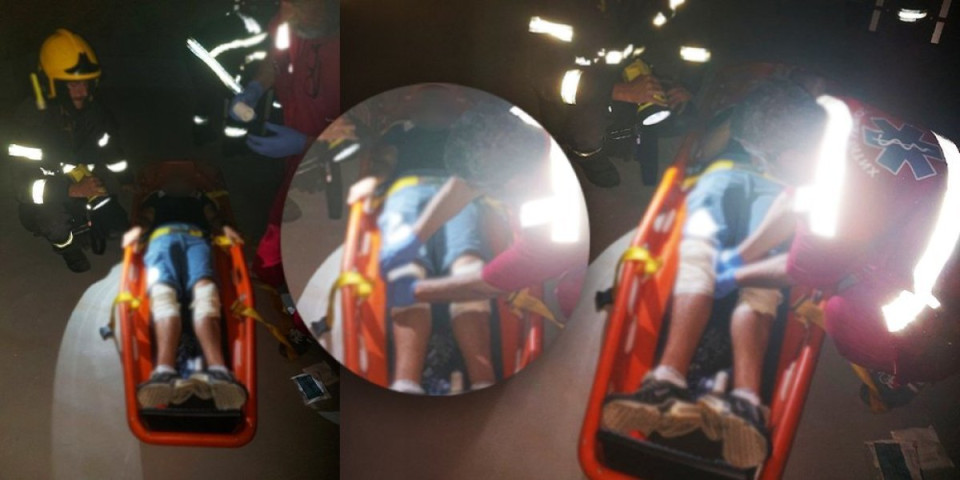 Dečak propao kroz svetlarnik na krovu zgrade: Spektakularnom akcijom vatrogasci iz Bora okončali pravu dramu (FOTO)