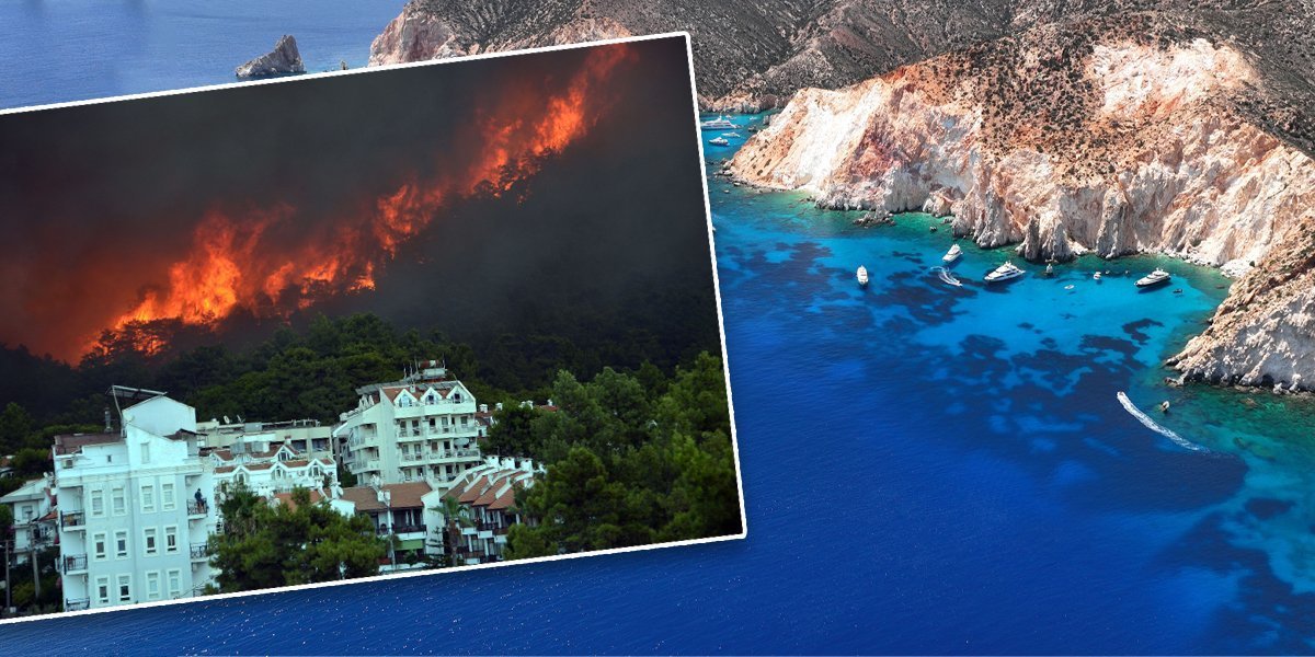 Pakao u Grčkoj! Vatrena stihija guta omiljena srpska letovališta - Izgorele kuće, naređena hitna evakuacija (FOTO/VIDEO)