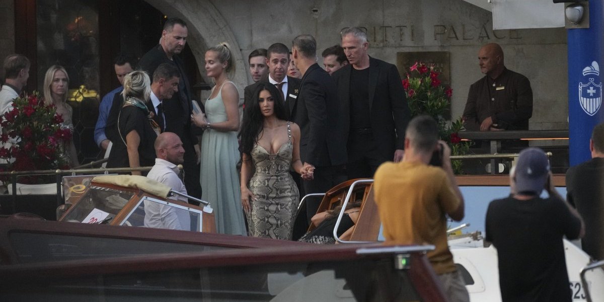 Kim Kardašijan u Veneciji