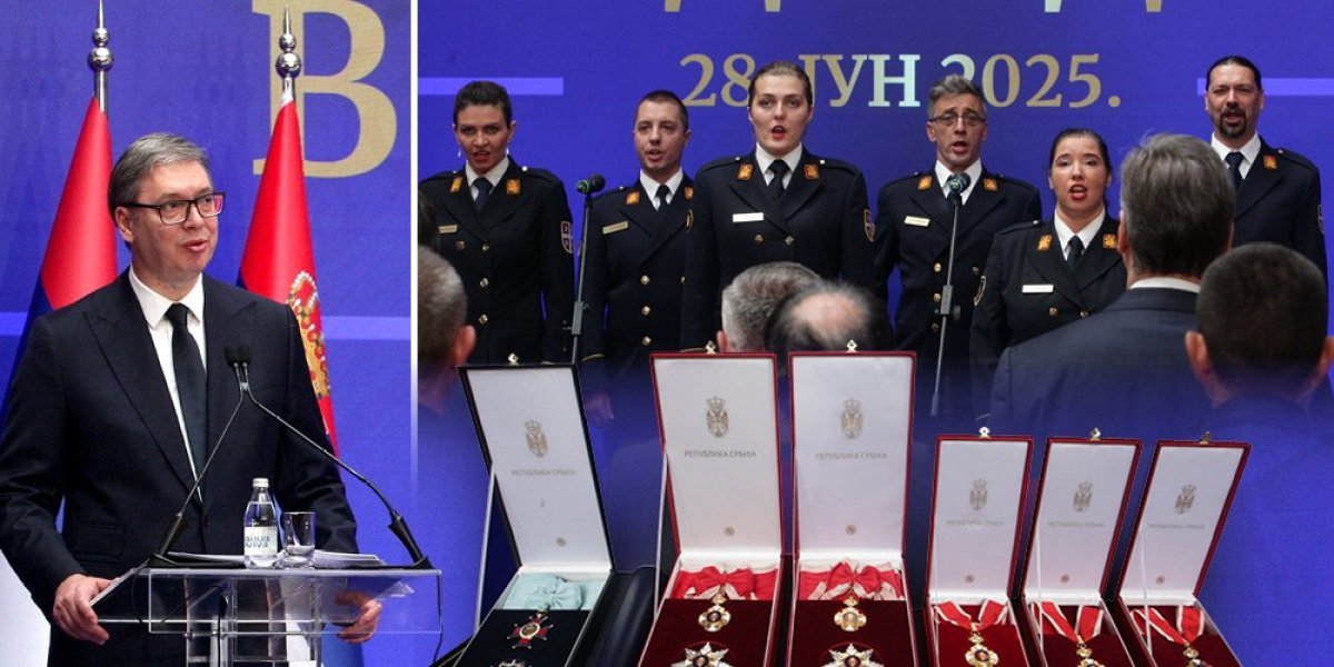 Vučić dodelio odlikovanja na Vidovdan uz jaku poruku: Hvala vam na svemu što ste učinili za Srbiju (FOTO/VIDEO)