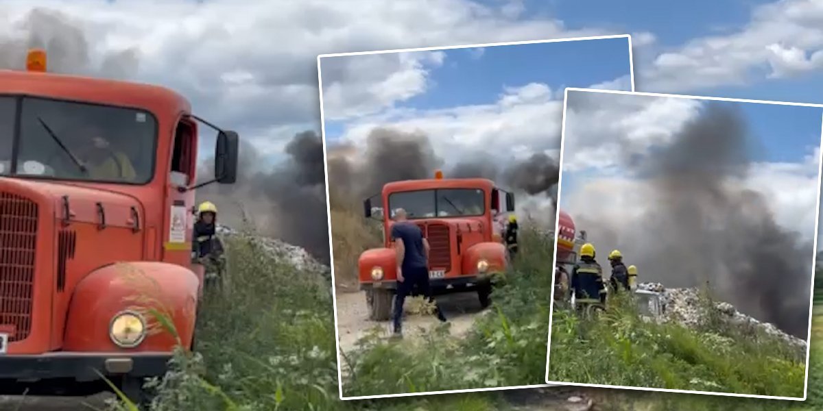 Uzbuna u Loznici! Vatrogasci apeluju: Ne širite lažne vesti i ne prilazite požaru (VIDEO)