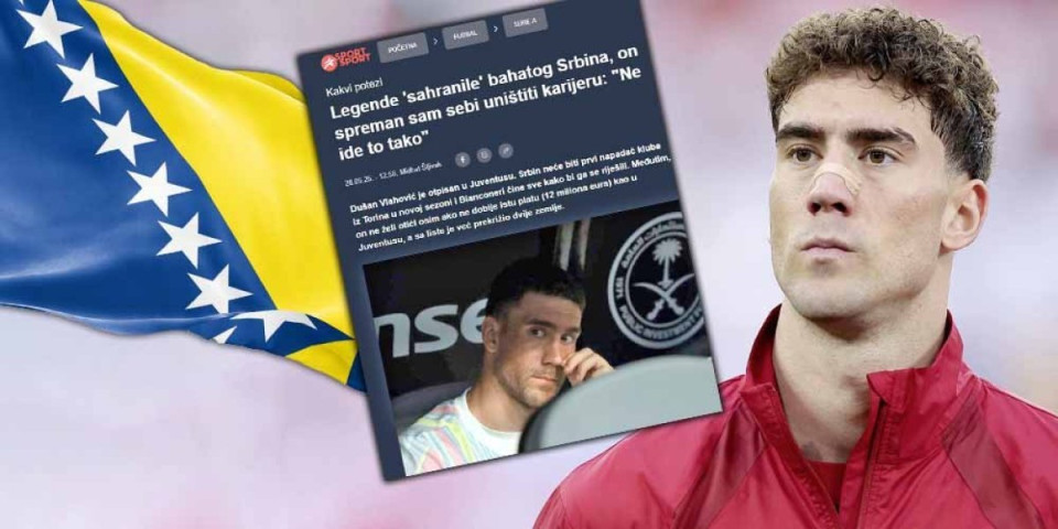 Sramno, Bosanci "sahranili" Vlahovića: Opljuvali ga kao bahatog i pohlepnog, tvrde da uništava sebi karijeru (FOTO)