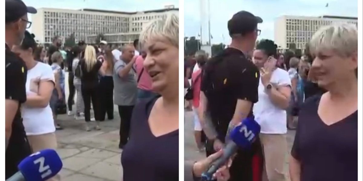 Al si naivna! Došli lažovi da pitaju: Gospođa oduvala provokatorku sa N1 (VIDEO)