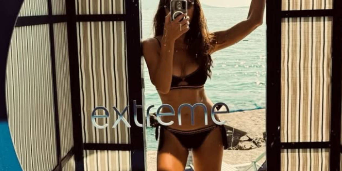 Sanja Marinković na moru