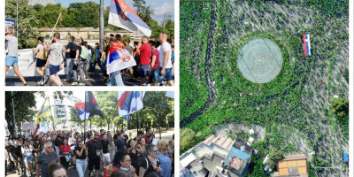 Više javno tužilaštvo u Beogradu podnelo je Višem sudu u Beoradu optužni predlog protiv Milana J. (38) zbog postojanja opravdane sumnje da je vršio vršio nasilje na neprijavljenom javnom skupu 28. juna 2025. godine, te bacio tzv. topovski udar na policijske službenike koji su stajali u kordonu.