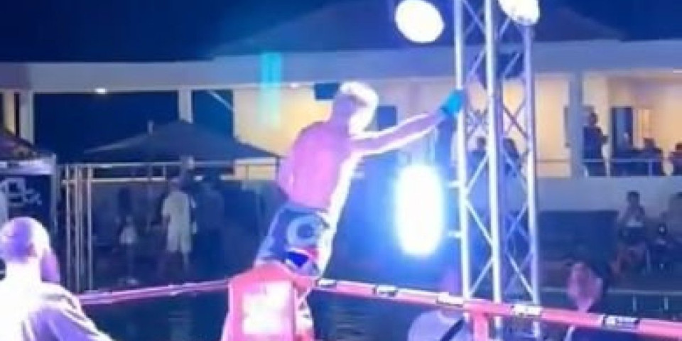 Au, kakvo prženje: Profi borca posle pobede u ringu spičio adrenalin, a onda i struja (VIDEO)