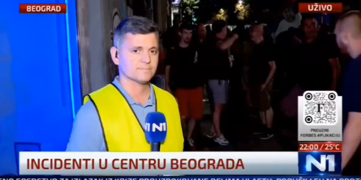 Blokaderski mediji potvrdili: Nasilje sprovode demonstranti sa Slavije