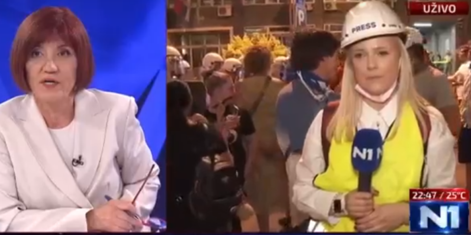 (VIDEO) Daj odj*bi! Žaklina Tatalović prišla blokaderki, ubrzo došlo do totalnog loma