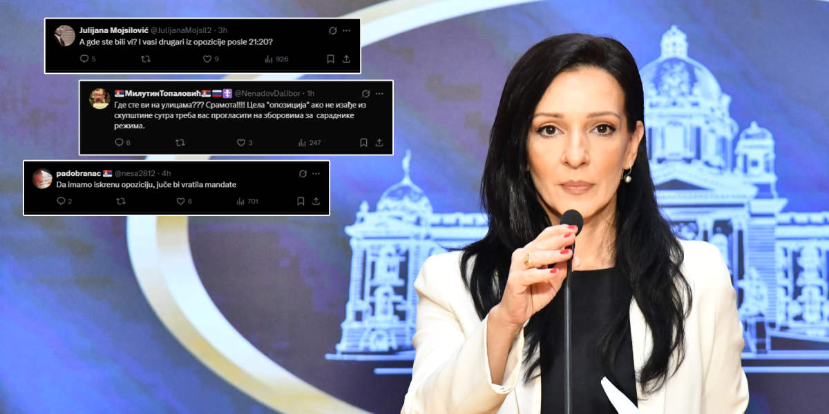 Totalni raspad blokadera! Marinika napala Vučića i policiju, njeni je urnišu na mrežama