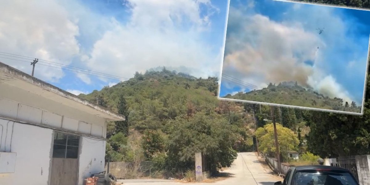 Požar kod omiljenog letovališta Srba: Nadležni izdali hitno upozorenje - Jedan deo grada evakuisan (VIDEO)