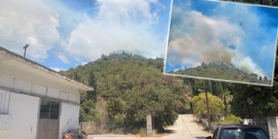 Požar kod omiljenog letovališta Srba: Nadležni izdali hitno upozorenje - Jedan deo grada evakuisan (VIDEO)