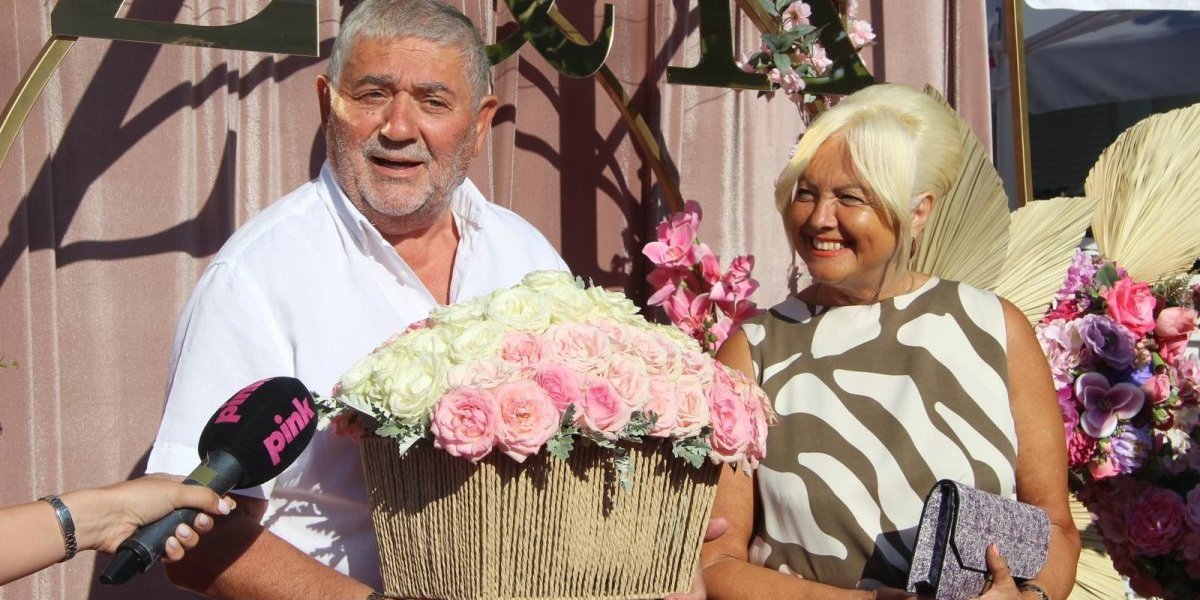 Radiša Urošević sa ženom