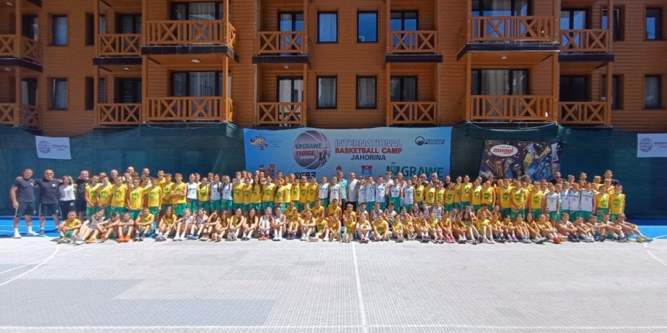 Na Jahorini otvoren 24. međunarodni košarkaški kamp: Više od 700 učesnika iz Evrope i regiona