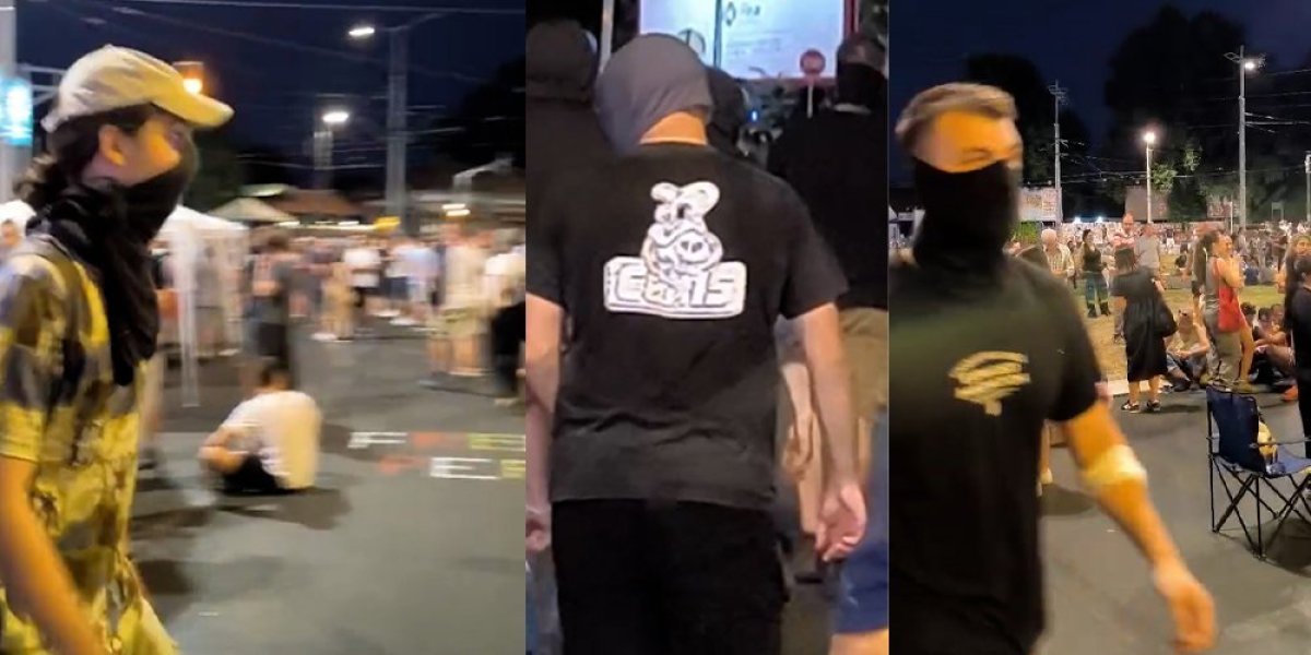 Prave haos pod maskama, a beže od kamera! Teroristi blokaderi kriju svoje lice dok izazivaju anarhiju u Beogradu! (VIDEO)