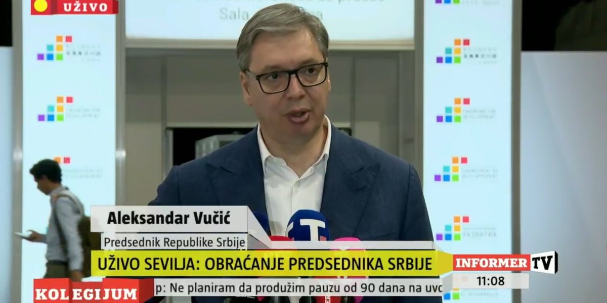Vučić o blokadama i barikadama: Tuču posle utakmice uvek traži onaj koji je izgubio - nemoćni su (VIDEO)