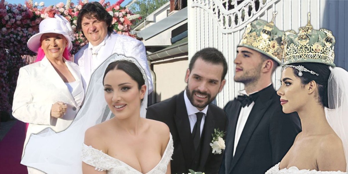 Za luksuzne gozbe iskeširali hiljade evra - Svadbe ovih poznatih parova najskuplje su na našoj estradi