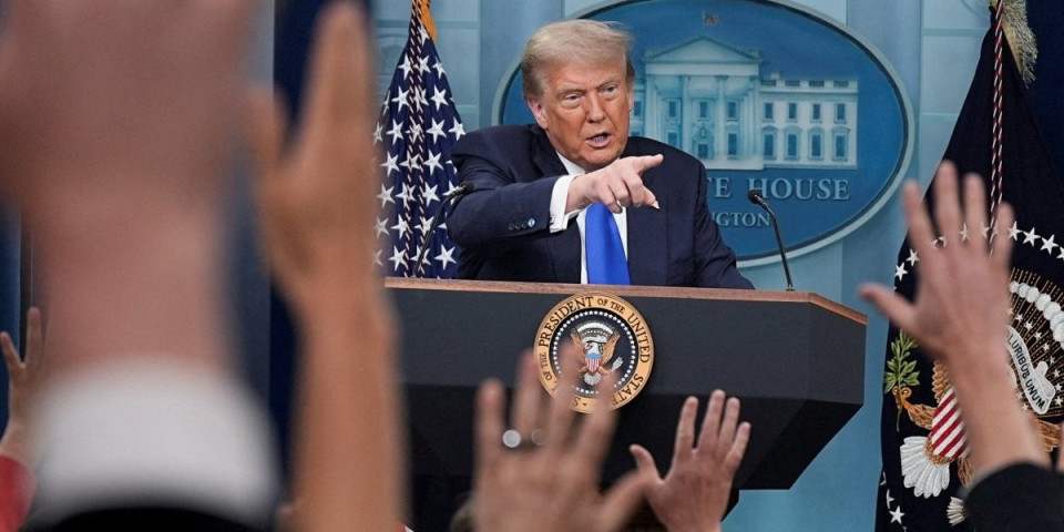 Oglasio se Tramp! Evo koga je optužio za nasilne proteste...