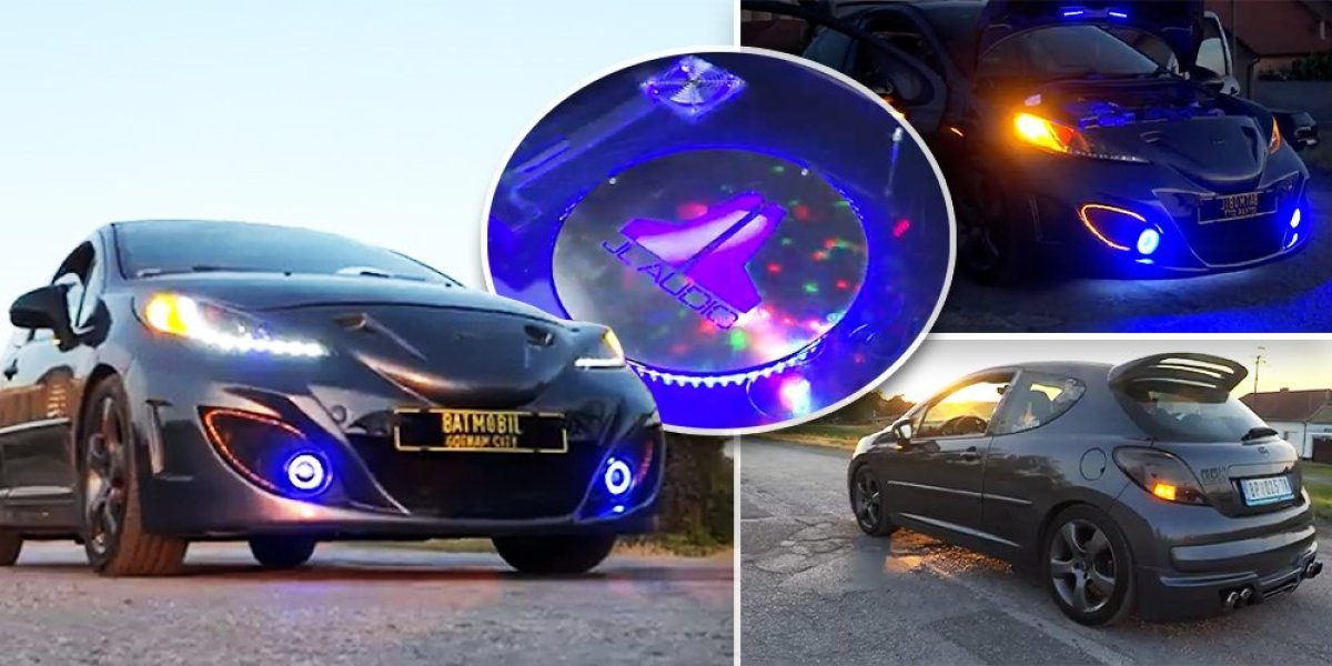 Ovako izgleda prvi srpski "betmobil"