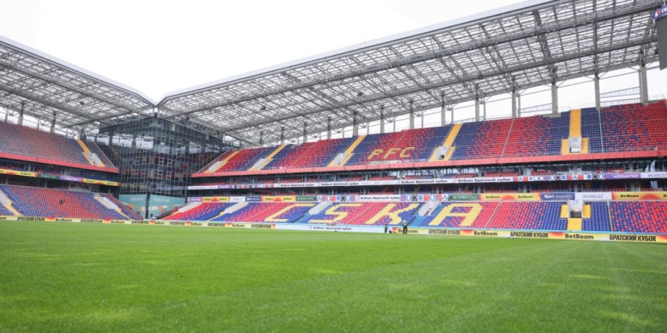 Moskva spremna za Partizan: Crno-beli obišli "VEB arenu", CSKA pripremio paklenu dobrodošlicu