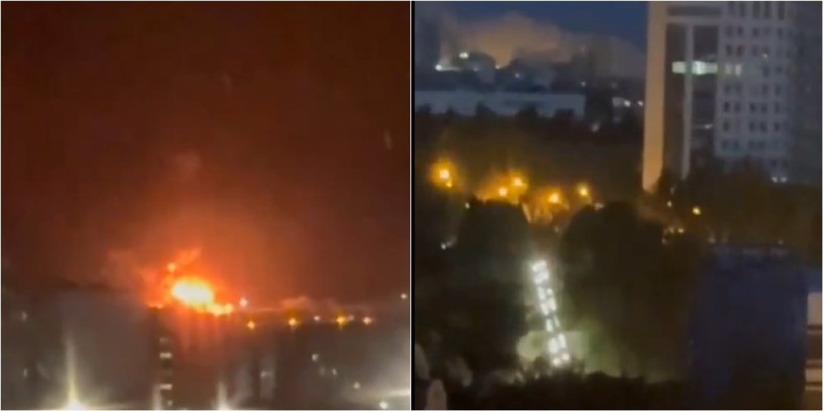 Gori rusko logističko čvorište! Stravičan napad Ukrajine, 20 dronova obrušilo se na ključnu tačku! (VIDEO)