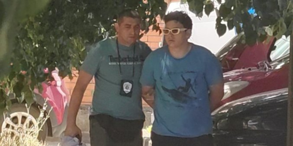 (FOTO) Uhapšen blokader koji je bacao đubre na prostorije SNS: On je sin potpredsednika LSV!