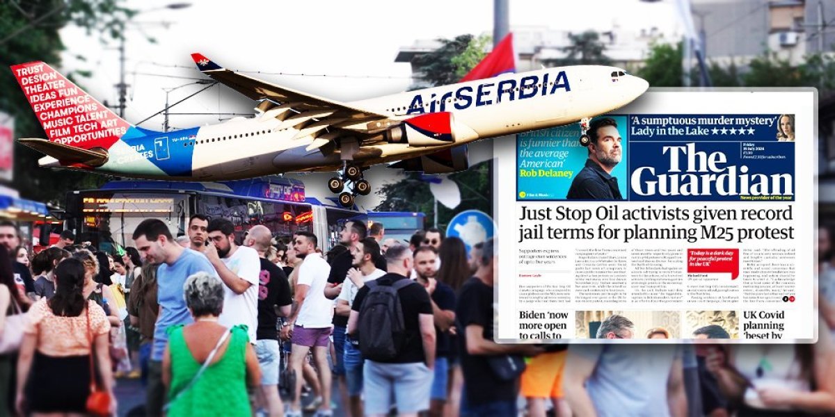 Ludaci planiraju da zauzmu aerodrom "Nikola Tesla"! Za to vreme, Velika Britanija izriče najveće kazne ikada za organizatore blokade auto-puta!