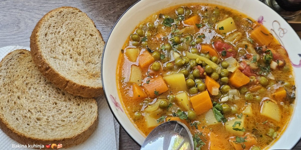 Bakin posni grašak: Najukusniji jeftin ručak koji ćete probati - recept koji domaćice rado spremaju (VIDEO)