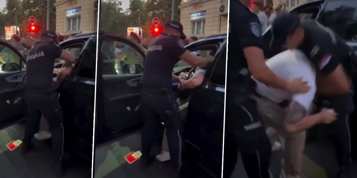 Saznajemo: Unutrašnja kontrola policije zbog nasilja nad vozačem u Zemunu