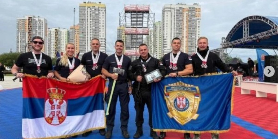 Vatrogasci iz Srbije osvojili pet medalja na takmičenju u Sankt Peterburgu