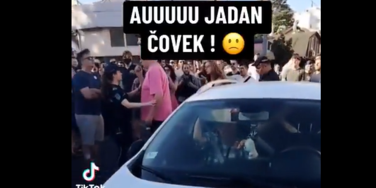 Blokaderi ne daju čoveku da bolesnog oca vozi sa dijalize (VIDEO)
