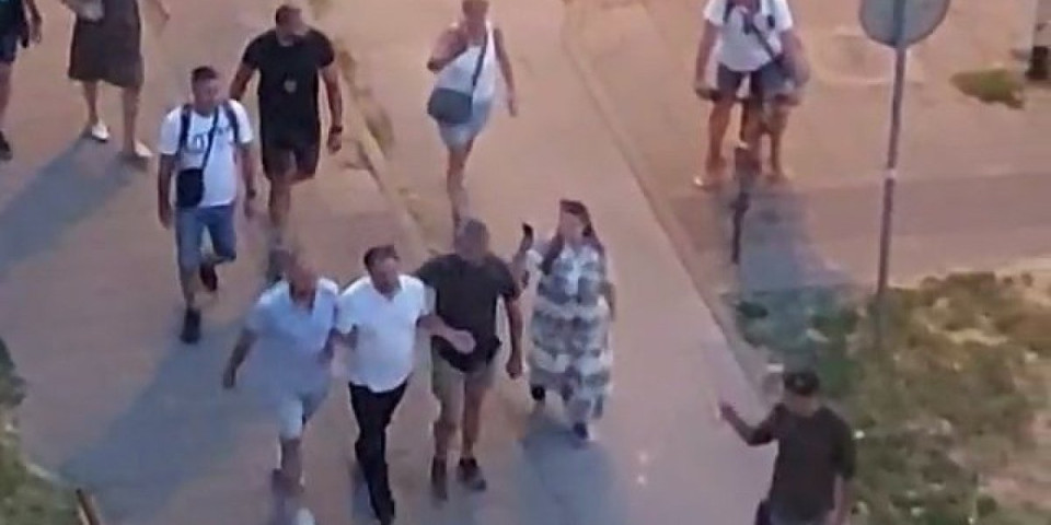 SLOBODAN, AL’ U PRITVORU! Jovović divljao, rušio kante, pa uhapšen (VIDEO)