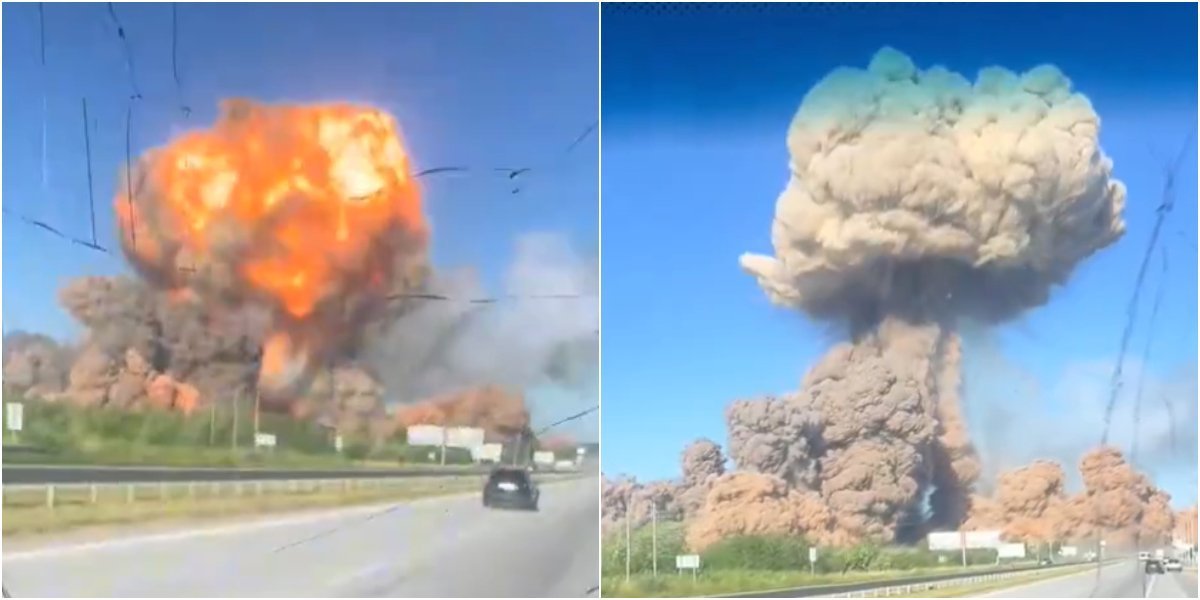 (VIDEO) Kijev potresao razoran zemljotres: Rusi pogodili nešto ogromno ispod zemlje, tlo se otvorilo, kamere snimile jezivu vatrenu pečurku