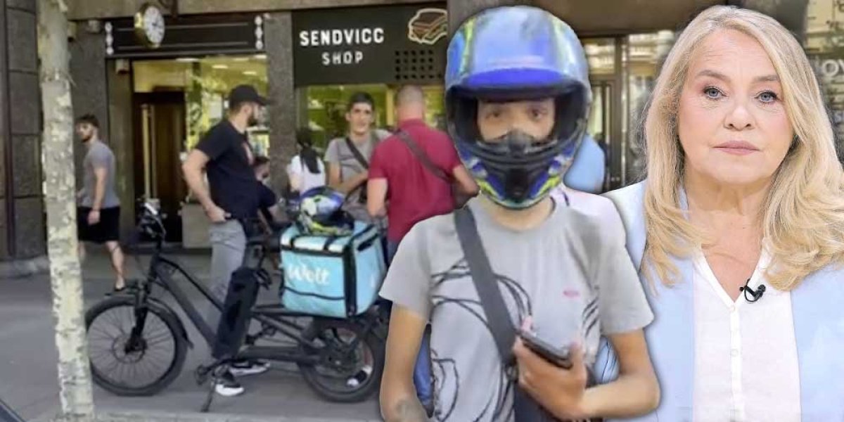 Wolt dostavljač napao Branku Lazić: Novinarka Informera dobila brutalne pretnje (VIDEO)