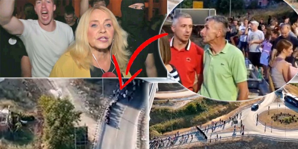 NASILNICI SKROZ POLUDELI! Teroristi napali Branku Lazić, reporter N1 je pitao "Što dolaziš ovde"?! (FOTO/VIDEO)