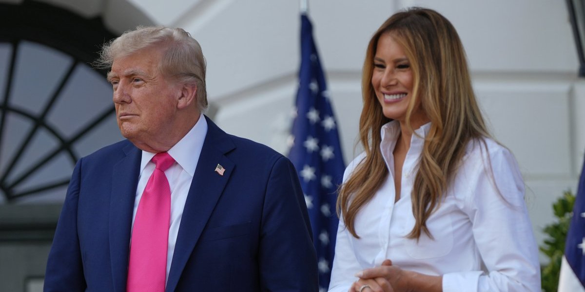 Melanija i Donald Tramp