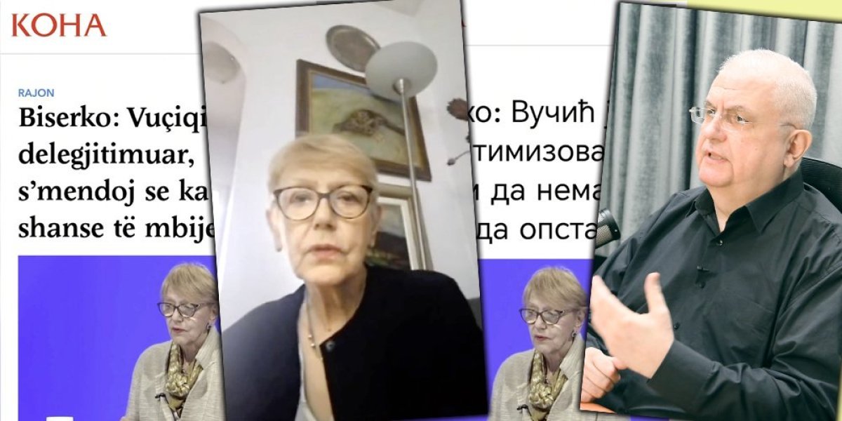 Biserko i Čanak vode kampanju protiv Vučića u albanskim medijima: Za to vreme, njihove pristalice sprovode nasilje u Srbiji (VIDEO)