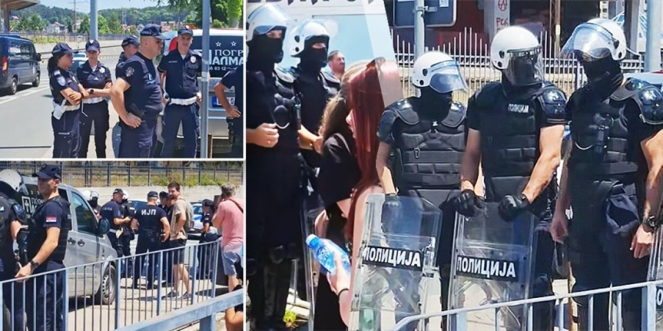 Hapšenja blokadera u Užicu - Lisice na ruke Pavlu Cicvariću i još trojici