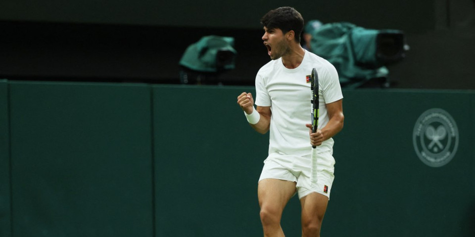 Alkaraz loše počeo, pa razbio Rusa: Karlitos nakon skoro tri sata borbe u četvrtfinalu Vimbldona