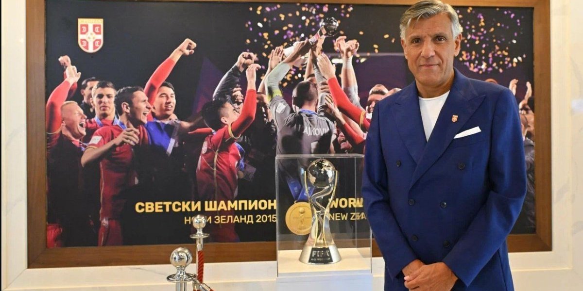 Mesina obišao srpsku kuću fudbala: Impresionaran sam onim što sam video (FOTO GALERIJA)