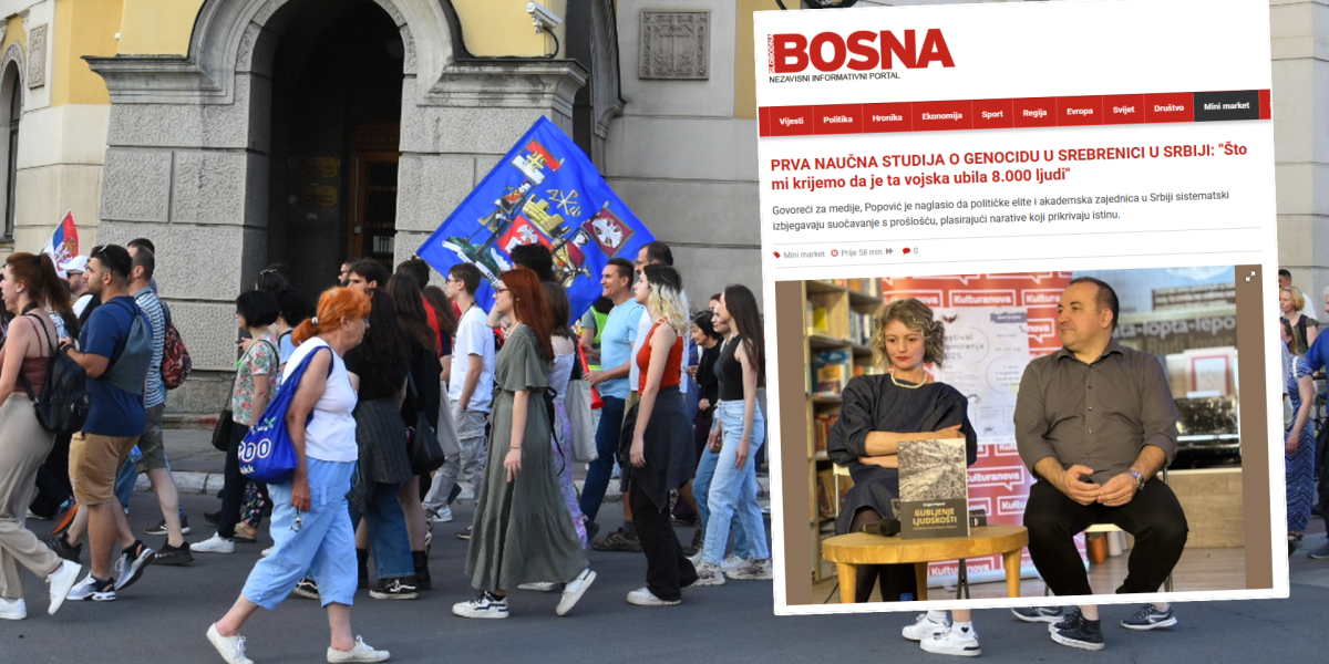 Blokaderi predstavili svoj program: Srbi su genocidni narod!