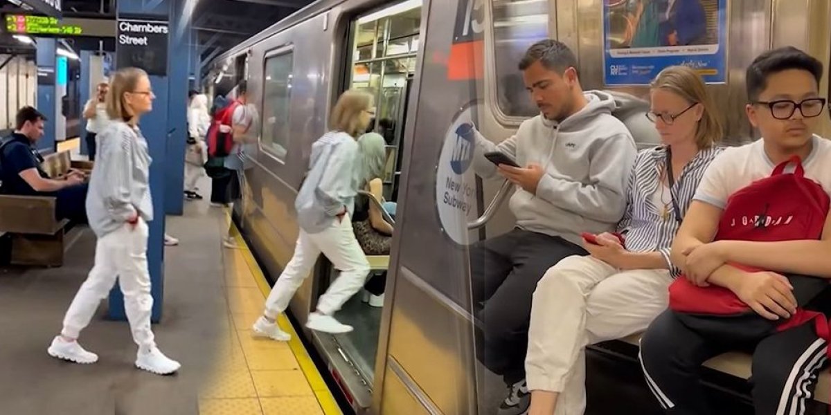 (VIDEO) Poznata glumica uhvaćena u gradskom prevozu: Saplela se pred svima, evo kako se ponašala