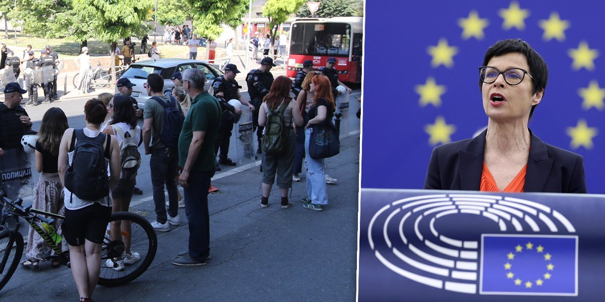 Blokaderi pljunuli na EU: Komesarka za proširenje očajna, tražila objašnjenje zašto nema zastava Unije na protestima u Srbiji?!