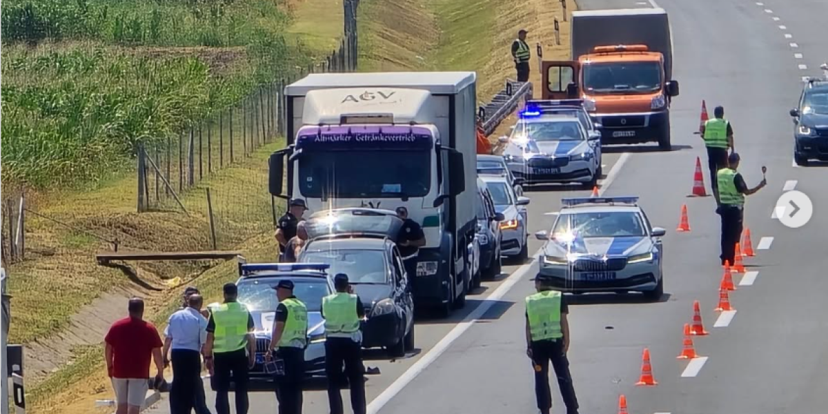 Kamionom usmrtio policajca
