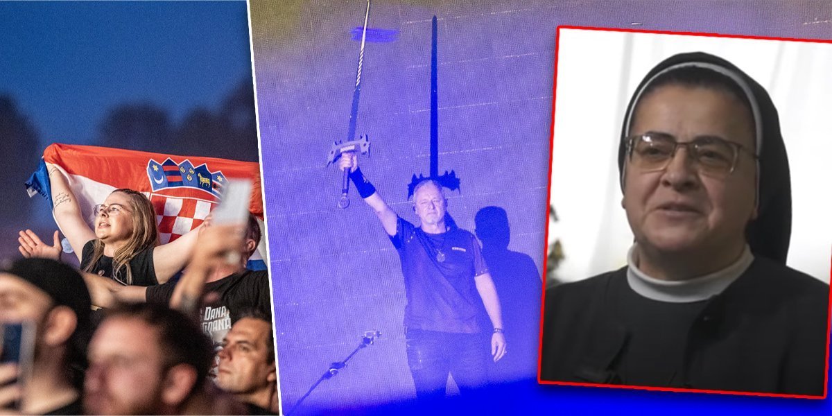 Časna sestra pljunula po Srbima! 23 godine jela srpski hleb, a kada je vidite na Tompsonovom koncertu - smučiće vam se