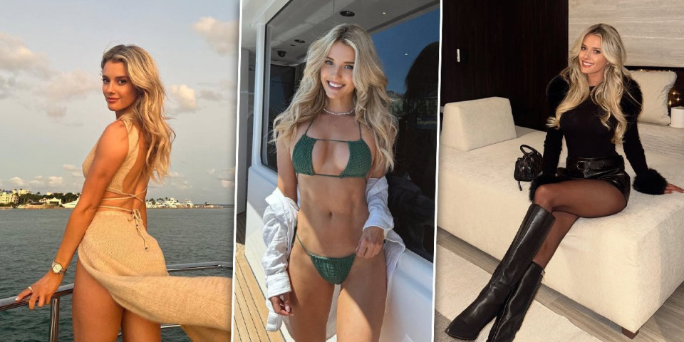 (FOTO GALERIJA) Kakva riba - Brutalna plavuša se bavi "muškim" sportom, nikada nećete pogoditi kojim